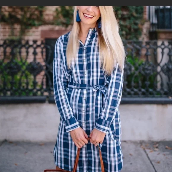 draper james shirt dress Eliza Midi Shirtdress in Rust Stripe | Color - Rust / XL